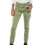 Only Pantalon Cargo  Femme Only Missouri   W40. Coloris disponibles : Vert