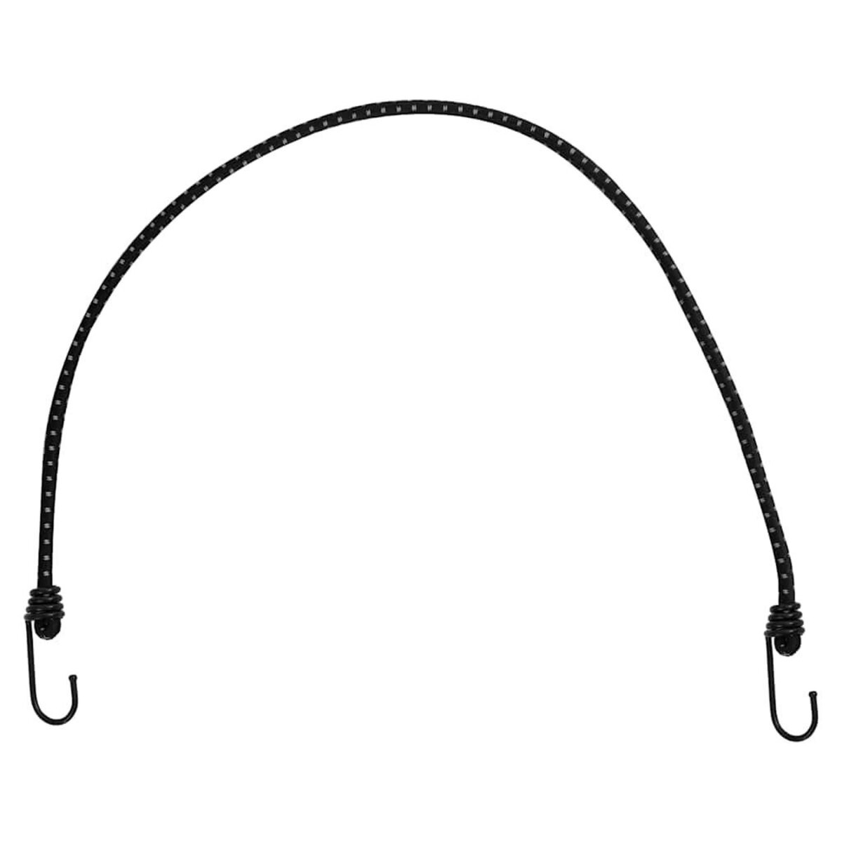 VIDAXL Cordes elastiques avec bandes reflechissantes et crochets 25pcs