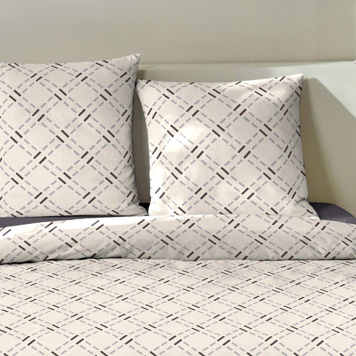 Home collection Parure Housse De Couette 100 %coton 57 Mateo