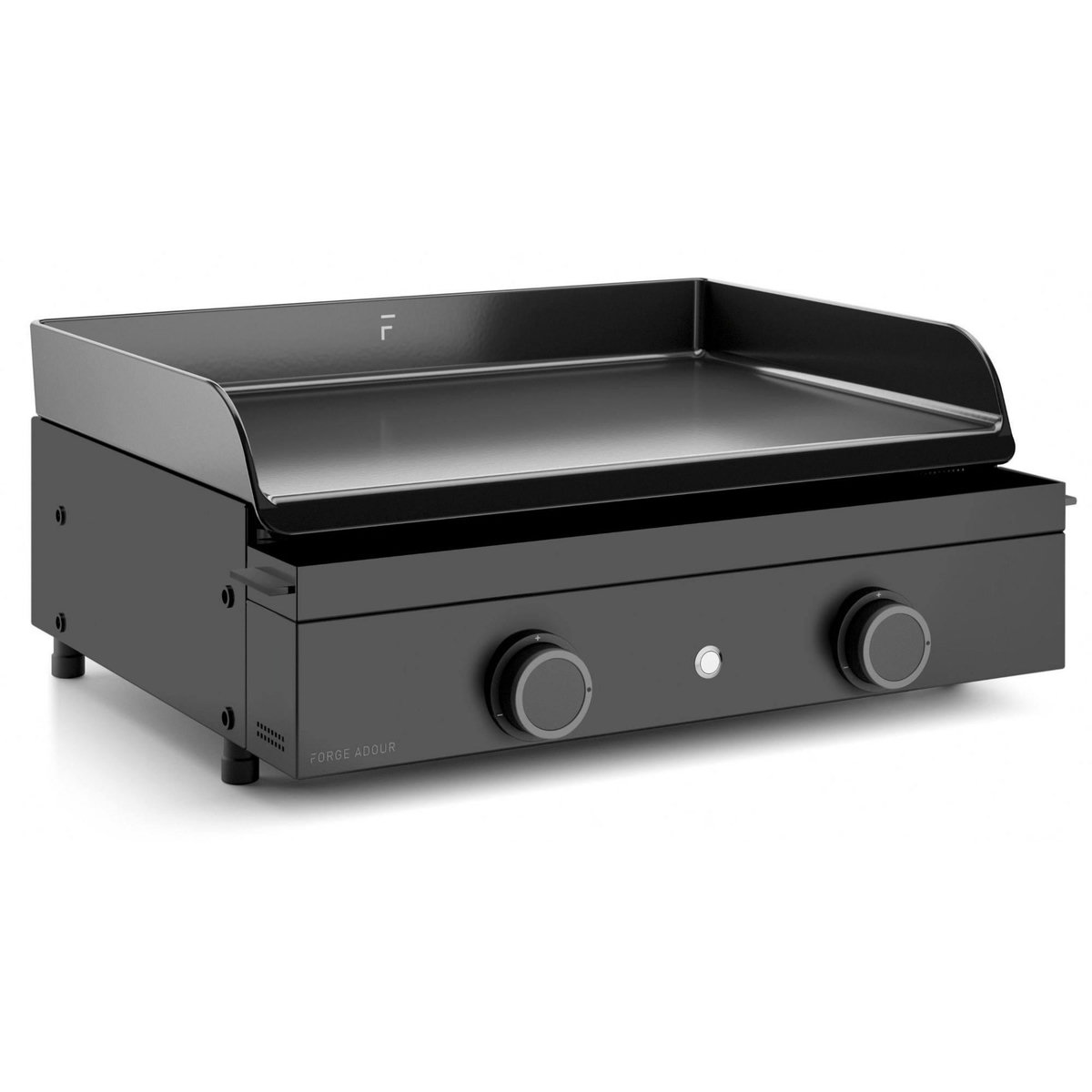 FORGE ADOUR Plancha gaz 5.6kw plaque fonte émaillée 57.7x41cm - origing60a