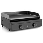 FORGE ADOUR Plancha gaz 5.6kw plaque fonte émaillée 57.7x41cm - origing60a