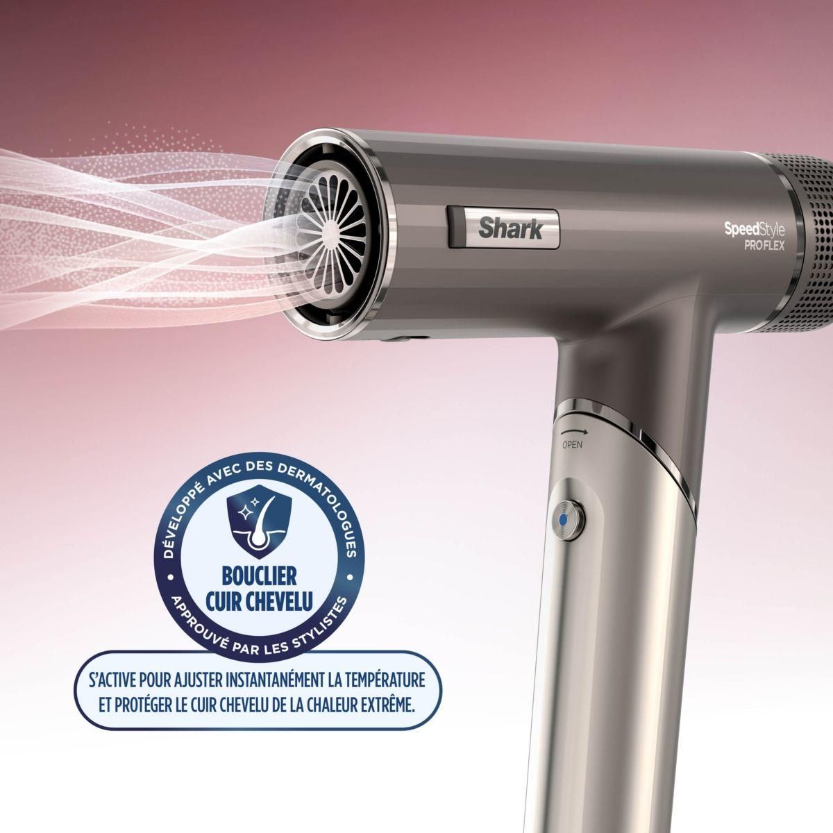 Shark Sèche cheveux SpeedStyle Pro HD542EU FLEX 4-en-1