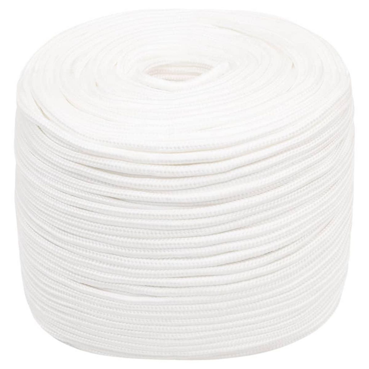 VIDAXL Corde de bateau Blanc complet 8 mm 50 m Polypropylene