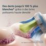 Voir la diapositive 3 : Philips Brossette dentaire Sonicare lot de 2 - HX9042/87 white Premium Plaque Defence C3