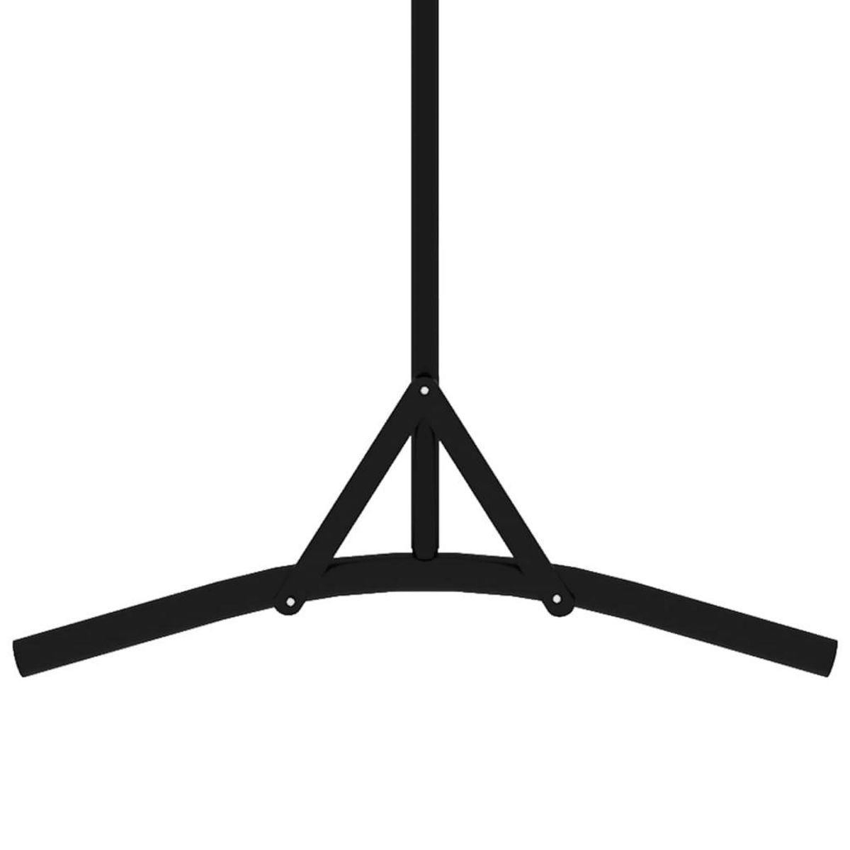 VIDAXL Cloison de separation noir 175x180 cm tissu