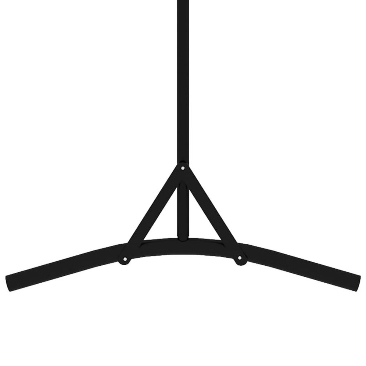 VIDAXL Cloison de separation noir 175x180 cm tissu