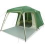 Voir la diapositive 2 : VIDAXL Tente de camping avec dome porche 5 personnes vert impermeable