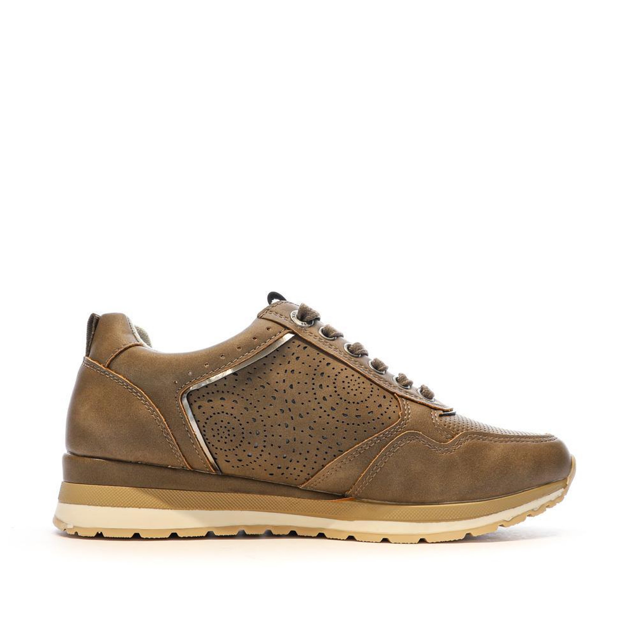 Voir la diapositive 2 : XTI Baskets Marron Femme Xti Ladies