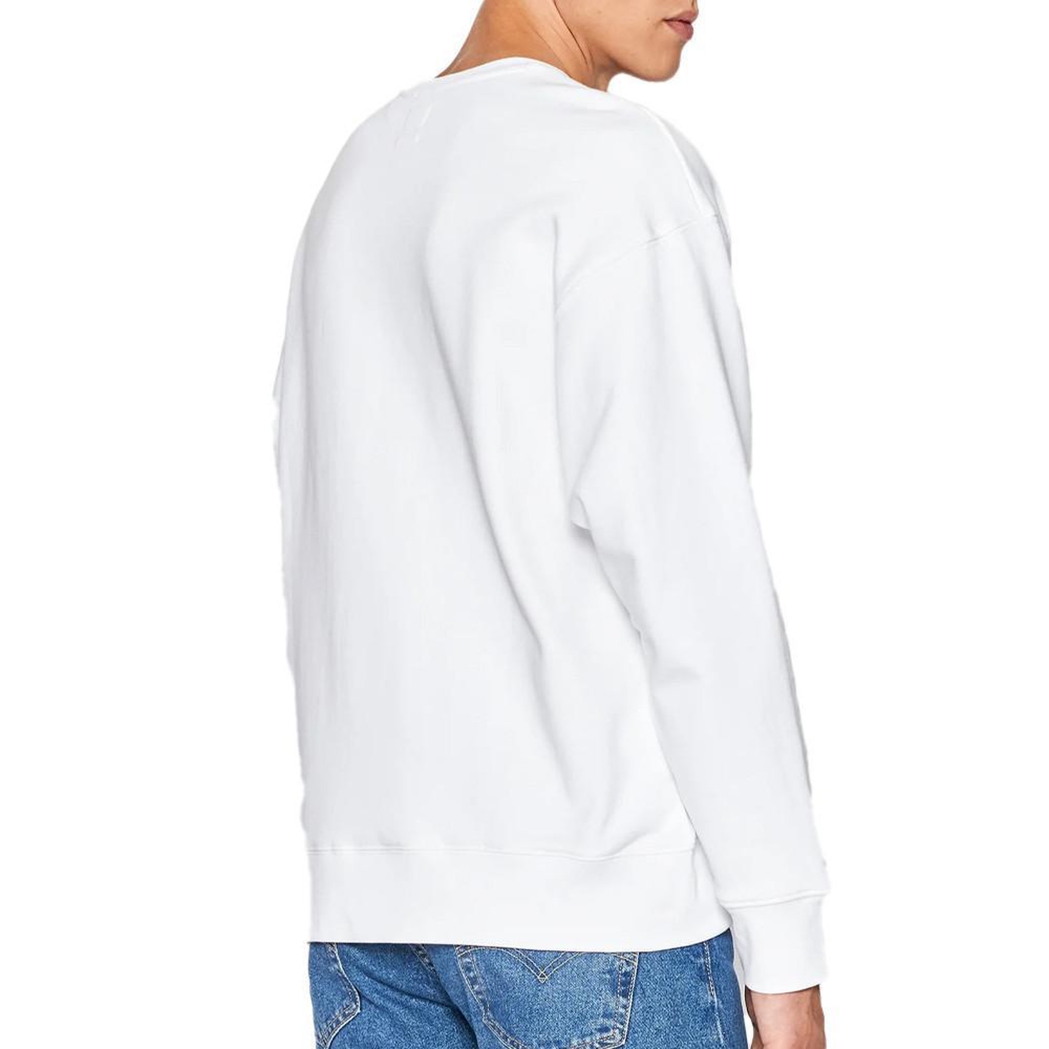 Voir la diapositive 2 : Levi's Sweat Blanc Homme Levis Relaxed Graphic