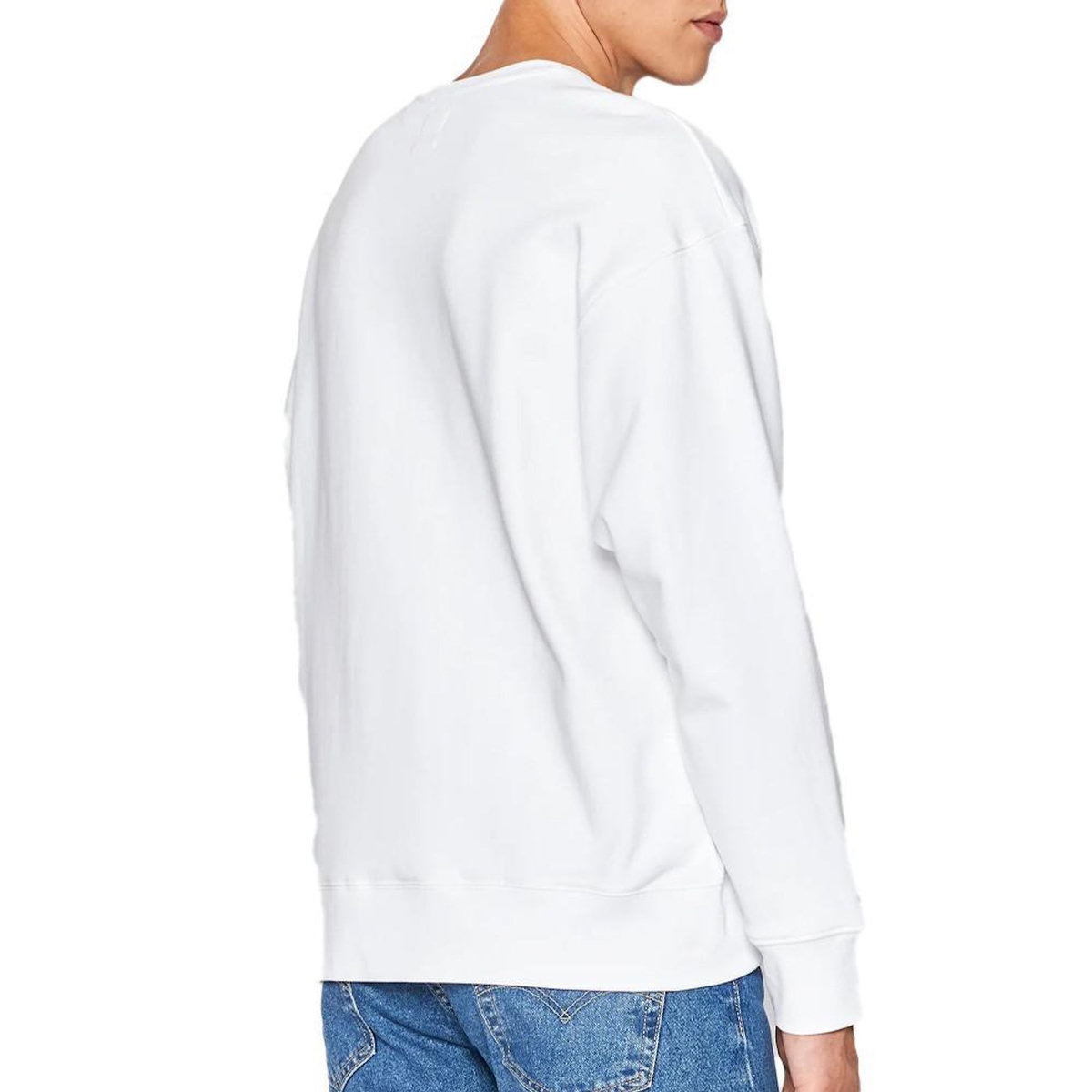 Levi's Sweat Blanc Homme Levis Relaxed Graphic