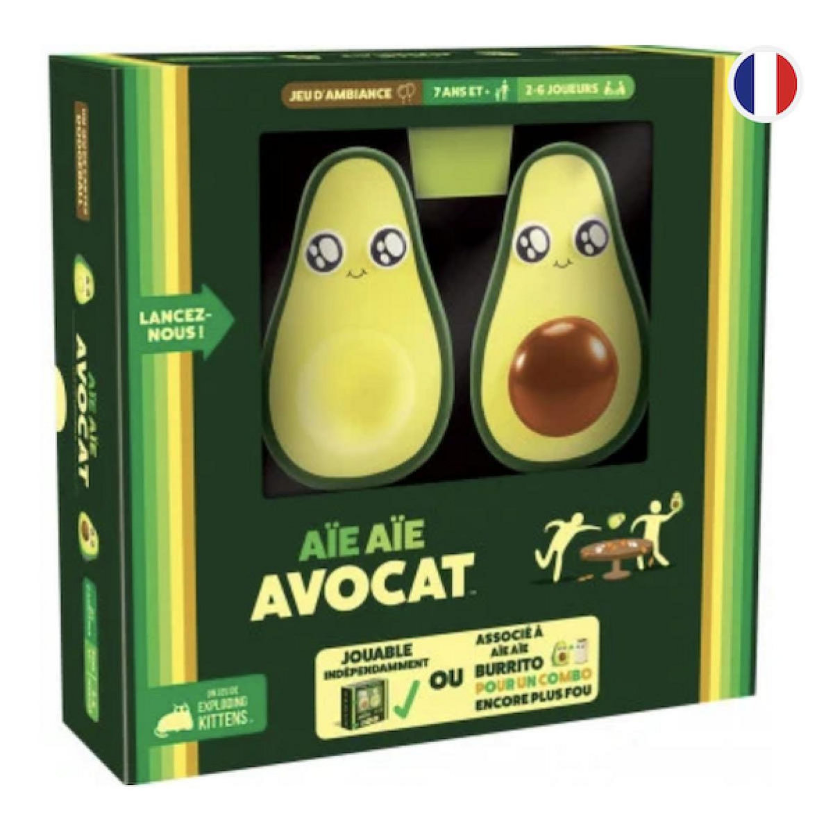 Asmodee aie aie avocat jeu de cartes