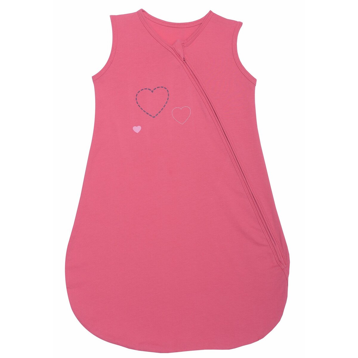 PTIT BASILE Gigoteuse été coeurs 100% jersey de coton bio