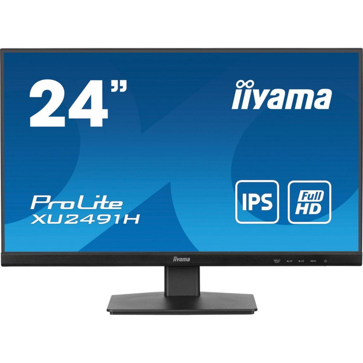 Iiyama Ecran PC XU2491H-B1 Plat 24'' IPS