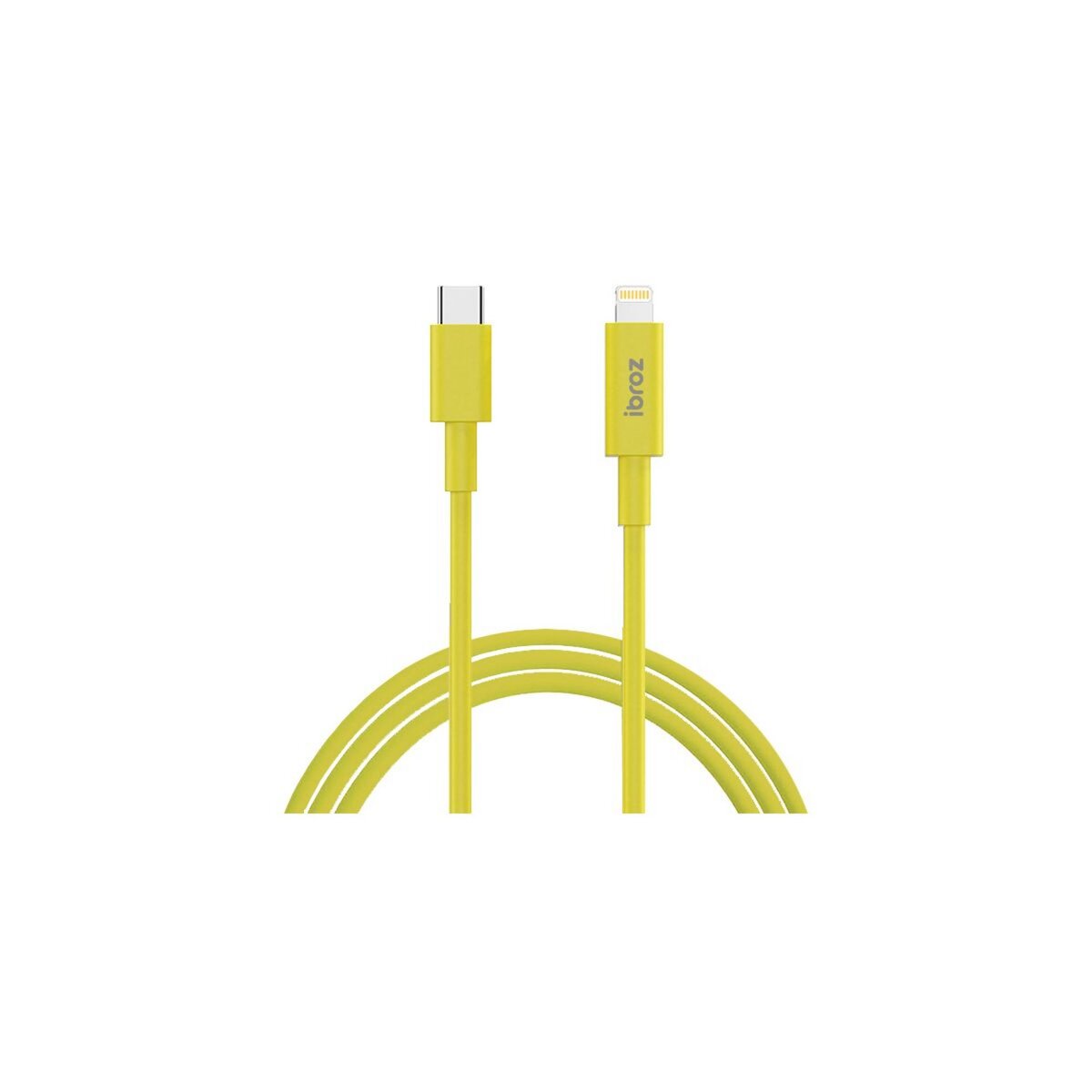 IBROZ Câble Lightning vers USB-C 1m jaune