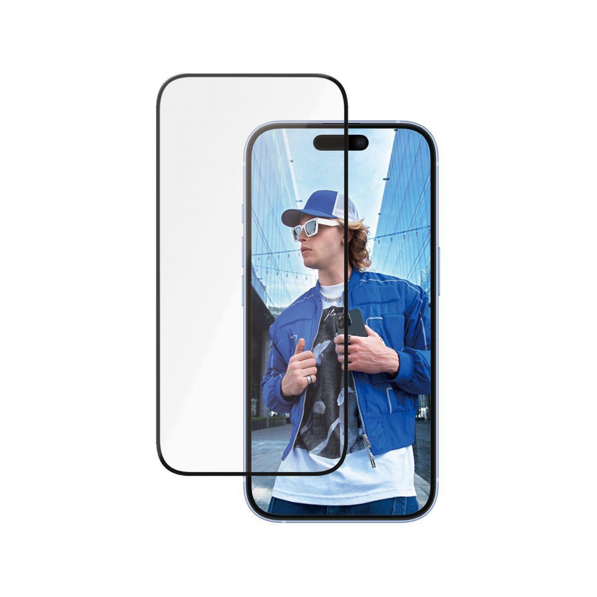 PANZERGLASS Protège écran iPhone 16 Ceramic verre trempé