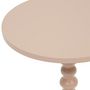 Voir la diapositive 2 : ATMOSPHERA Table d'Appoint Ronde  Alix  50cm Noisette