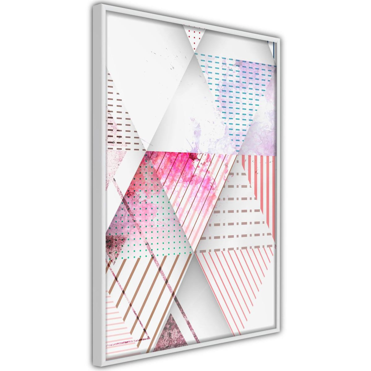 Paris Prix Affiche Murale Encadrée  Patchwork III
