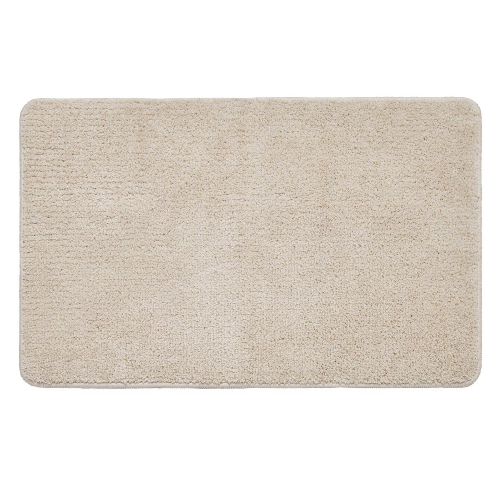 Voir la diapositive 1 : GUY LEVASSEUR Tapis de bain uni 50x80 en polyester 50x80cm