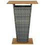 Voir la diapositive 4 : VIDAXL Ensemble de bar de jardin 5 pcs Gris