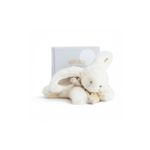 DOUDOU ET COMPAGNIE Lapin Bonbon Taupe PM 16cm