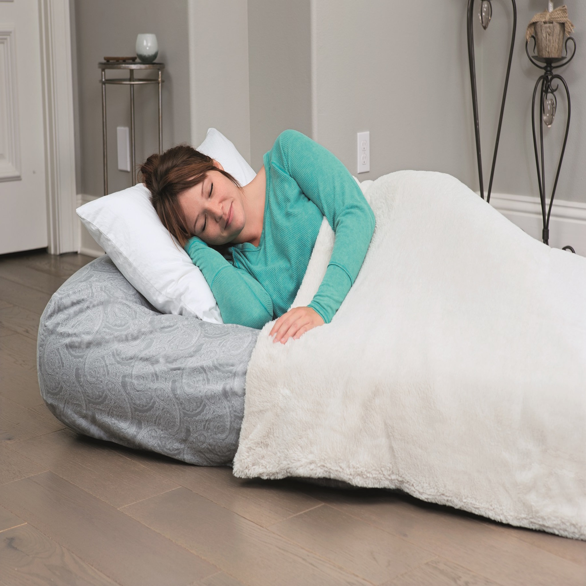 Voir la diapositive 4 : BESTWAY Matelas gonflable de camping - 1 personne - 188x99x30cm - Oreiller intégré