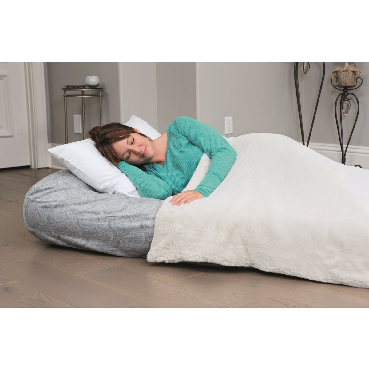 BESTWAY Matelas gonflable de camping - 1 personne - 188x99x30cm - Oreiller intégré