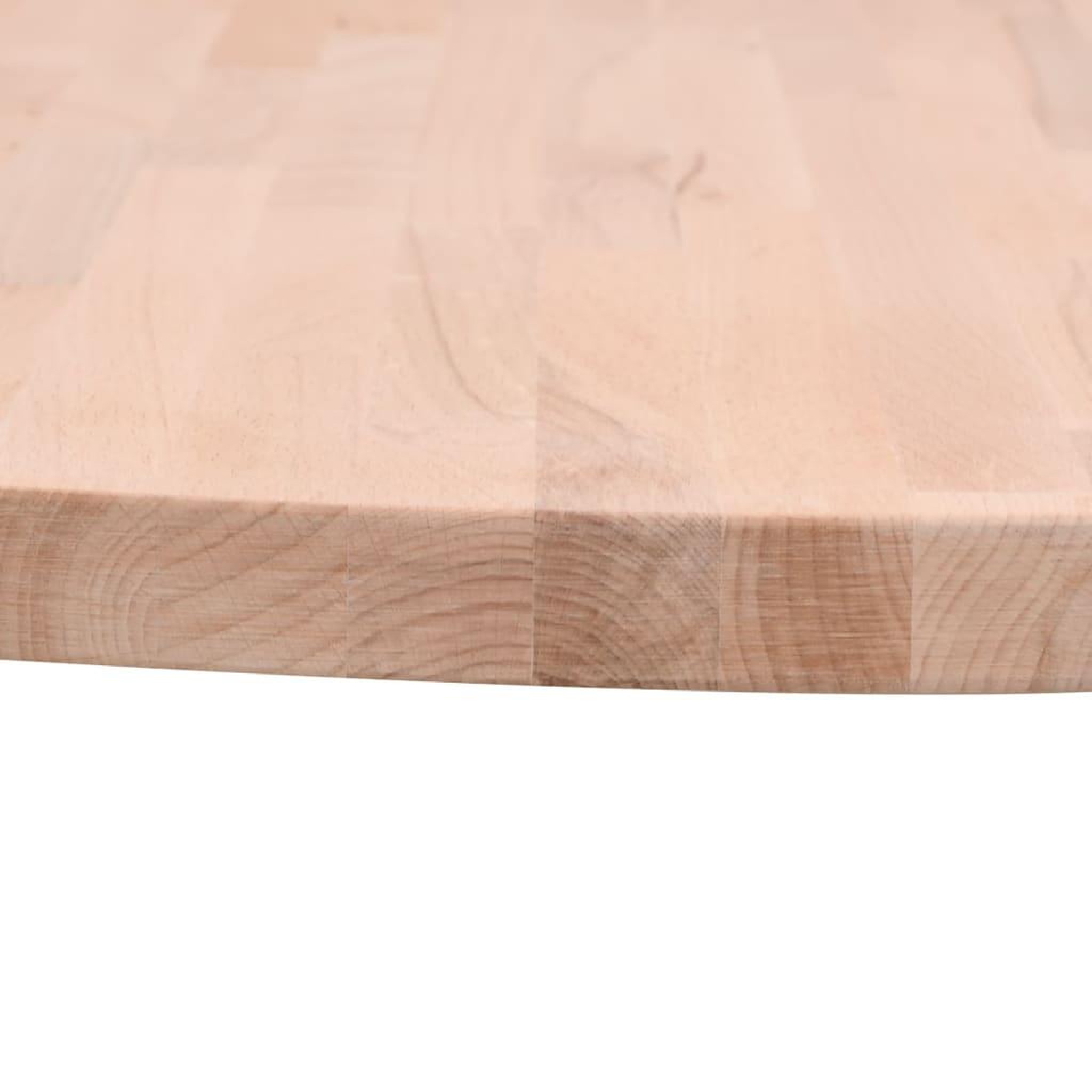Voir la diapositive 3 : VIDAXL Dessus de table Ø40x2,5 cm rond bois massif de hetre