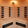 Voir la diapositive 5 : CONCEPT USINE Cabine de sauna luxe infrarouge 3-4 places NARVIK