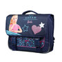 Voir la diapositive 2 : Bagtrotter BAGTROTTER Cartable 38 cm Barbie Bleu
