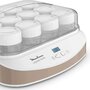 Voir la diapositive 5 : MOULINEX Yaourtière 12 pots de 200ml 21w - yg233a10