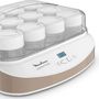 Voir la diapositive 5 : MOULINEX Yaourtière 12 pots de 200ml 21w - yg233a10