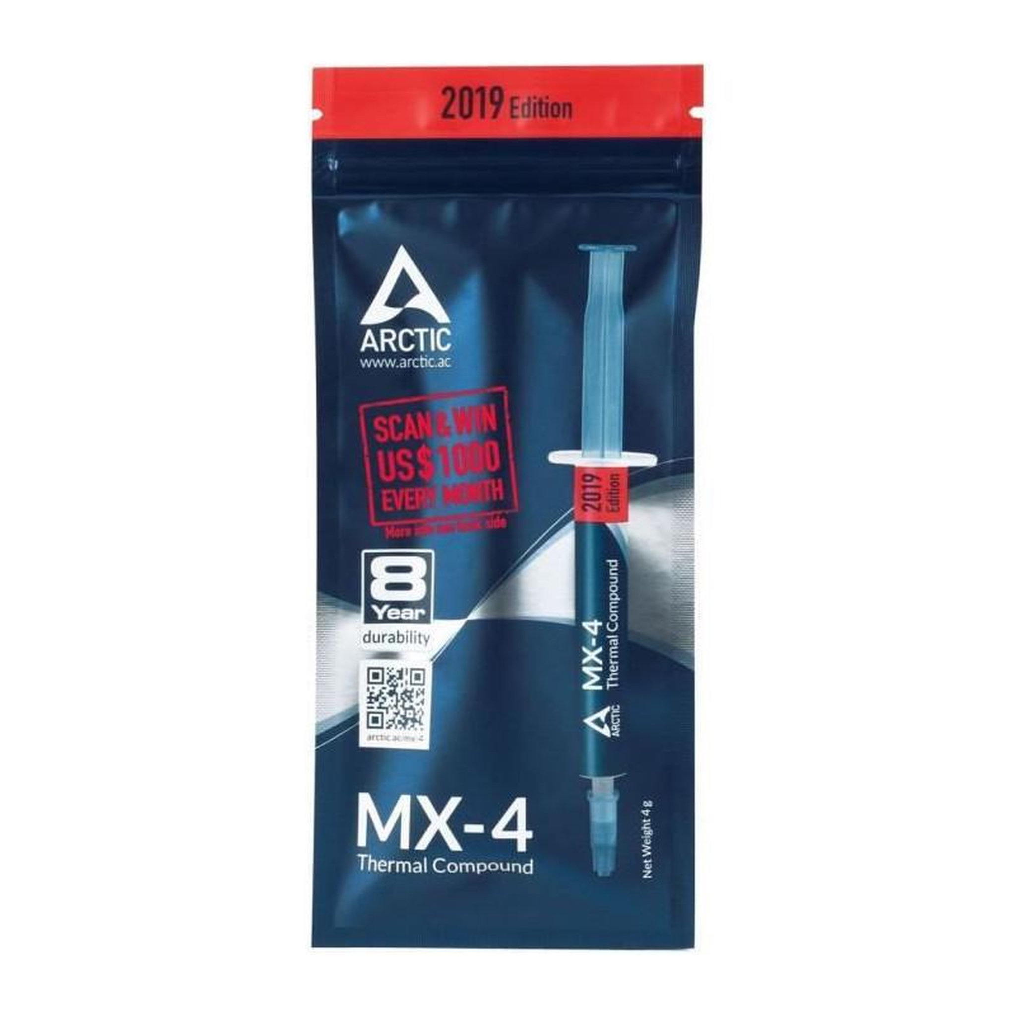 Voir la diapositive 2 : ARCTIC ARCTIC - MX 4 4g 2019 - Pate thermique - ACTCP00002B