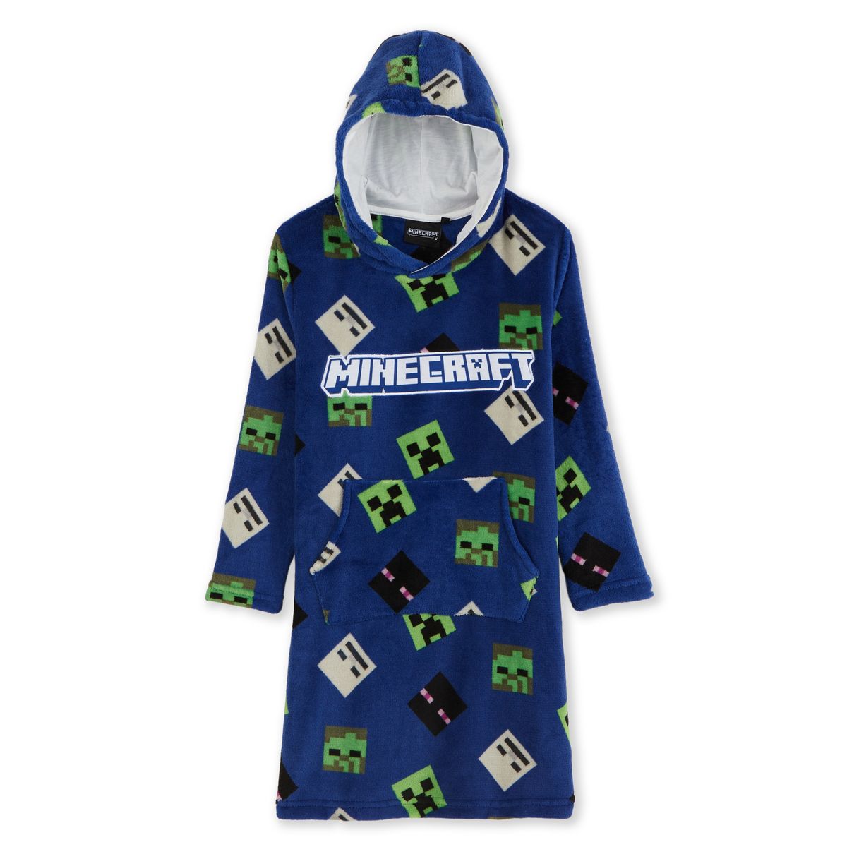 INEXTENSO Peignoir Minecraft bleu garçon 