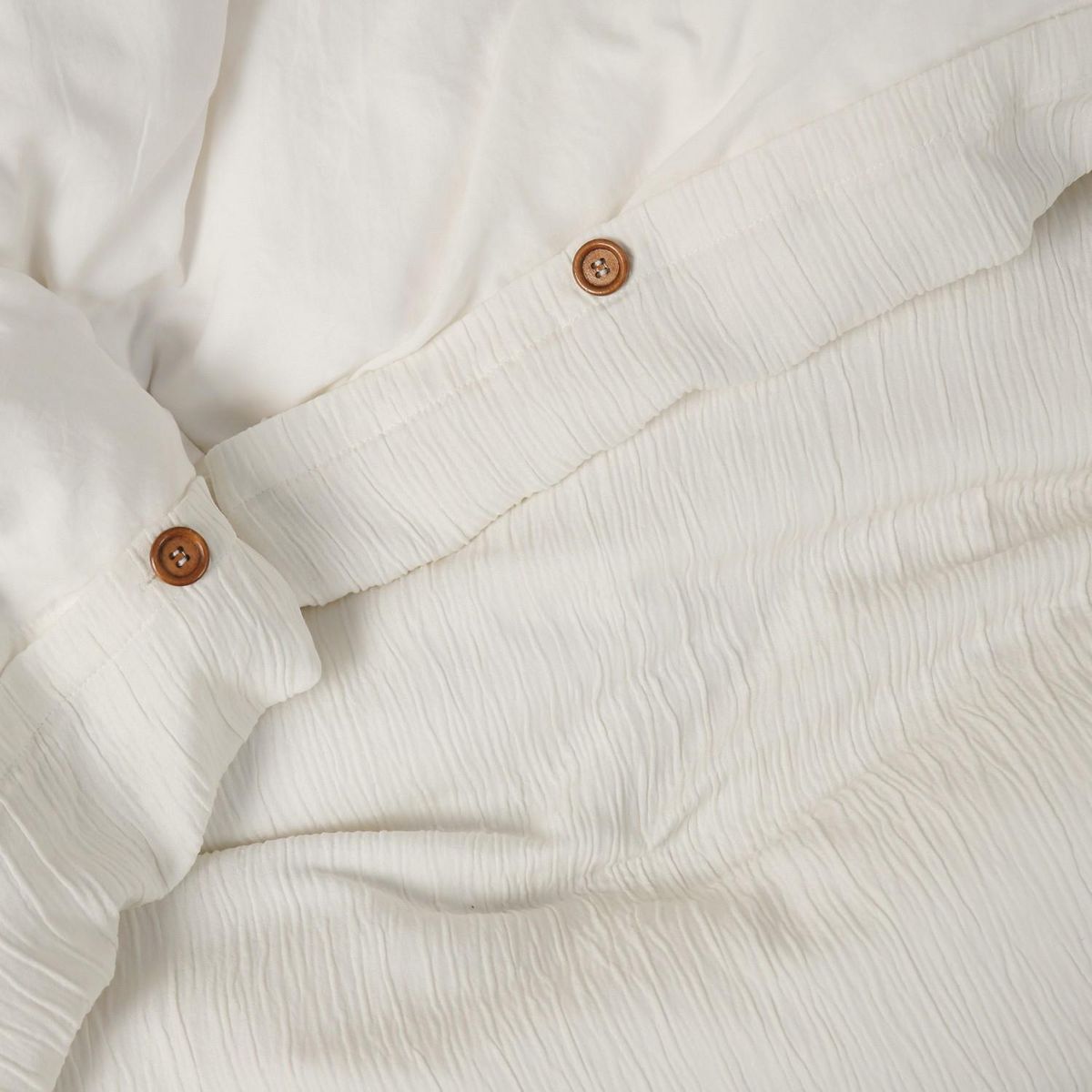 Les Ateliers du Linge Parure Gaze De Microfibre 260x240cm Blanc