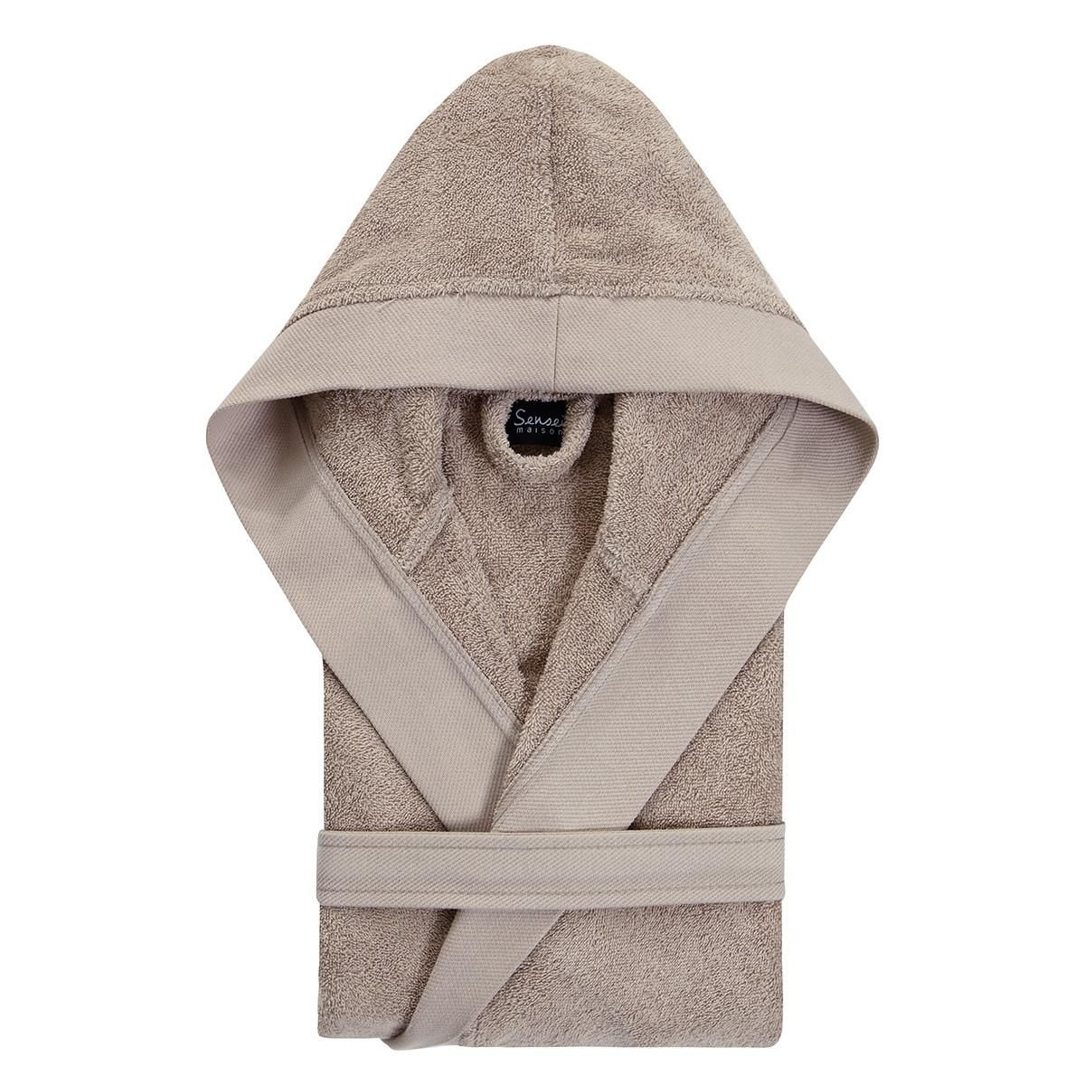 Sensei Maison Peignoir à capuche uni 420 g/m² BOXER