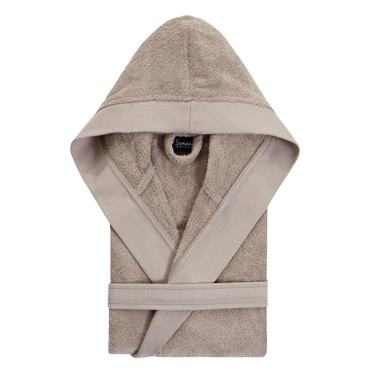 Sensei Maison Peignoir mixte à capuche uni 420 g/m² BOXER