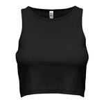 JACQUELINE DE YONG Crop Top  Femme JDY Sofia. Coloris disponibles : Noir