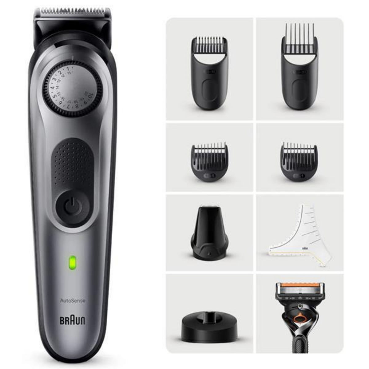 BRAUN Tondeuse à barbe rechargeable étanche - BT7420