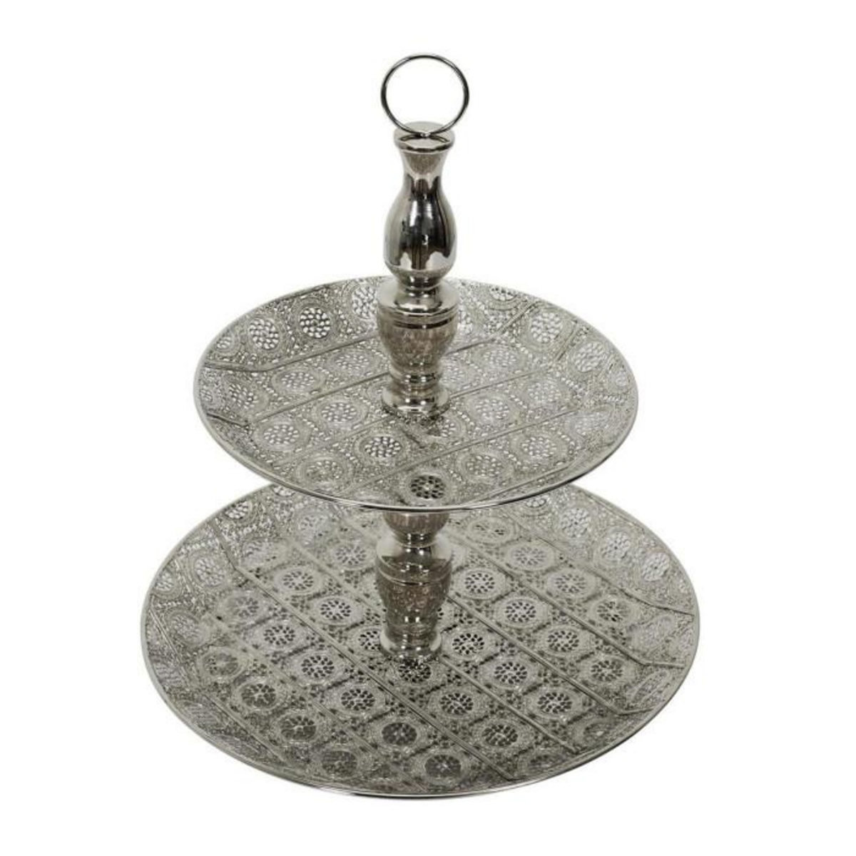 Paris Prix Plateau de Présentation  Mirage  49cm Argent