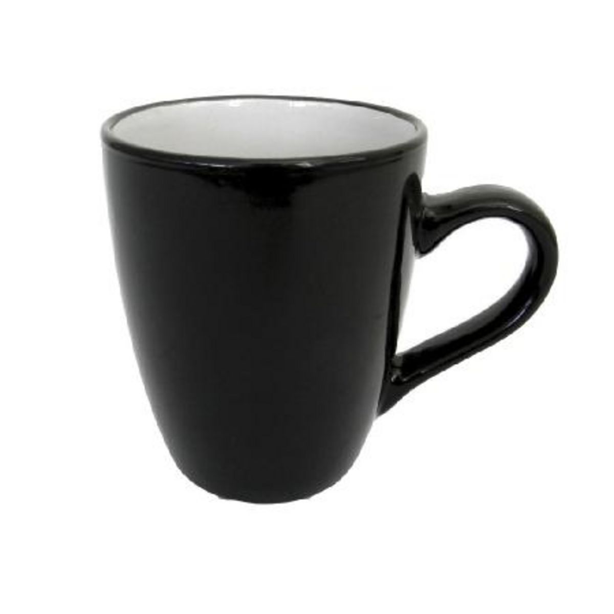 Mug bicolore noir 