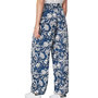 Voir la diapositive 2 : TBS Pantalon Bleu à Fleurs Femme TBS JANIEPAN