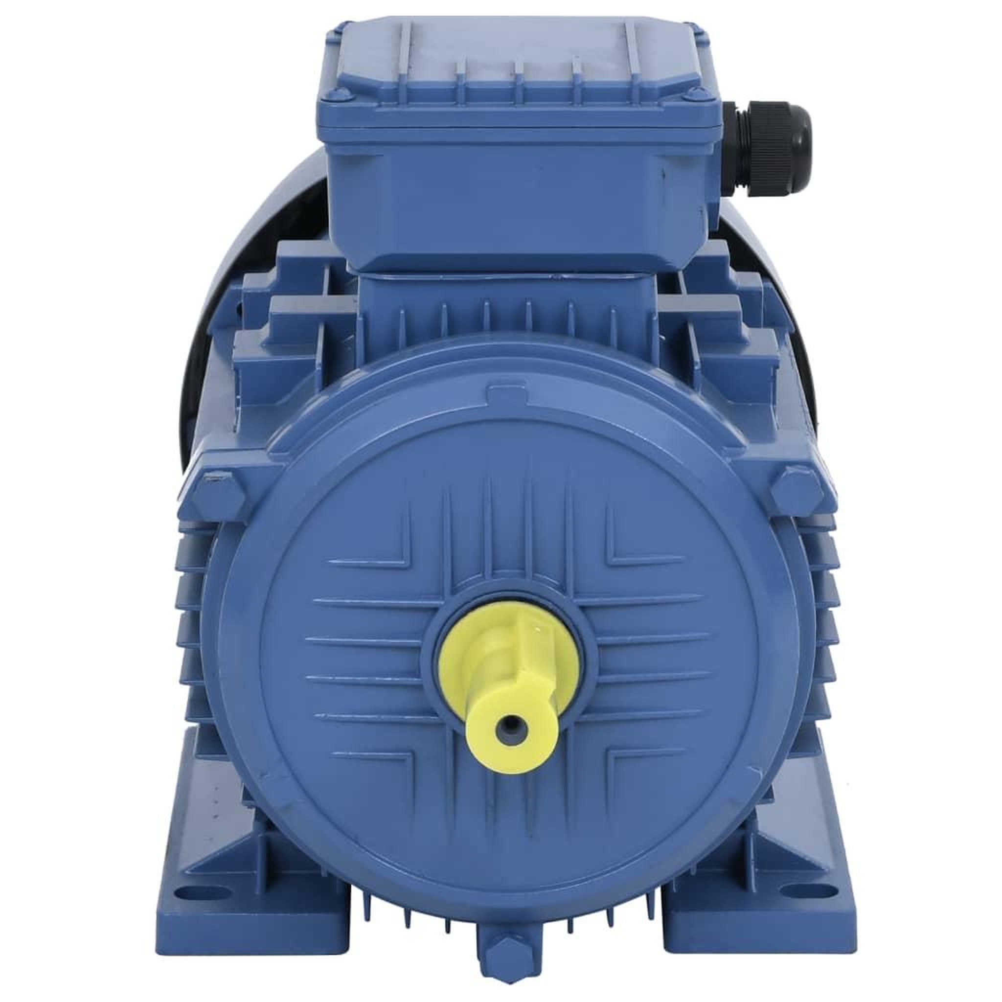 Voir la diapositive 4 : VIDAXL Moteur electrique triphase Aluminium 4kW/5,5 CH 2840 tr/min