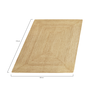 Voir la diapositive 4 : ID MARKET Tapis intérieur DAYA jute 120 x 170 CM