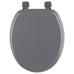 FIVE Abattant WC en Bois  Bathroom  43cm Gris