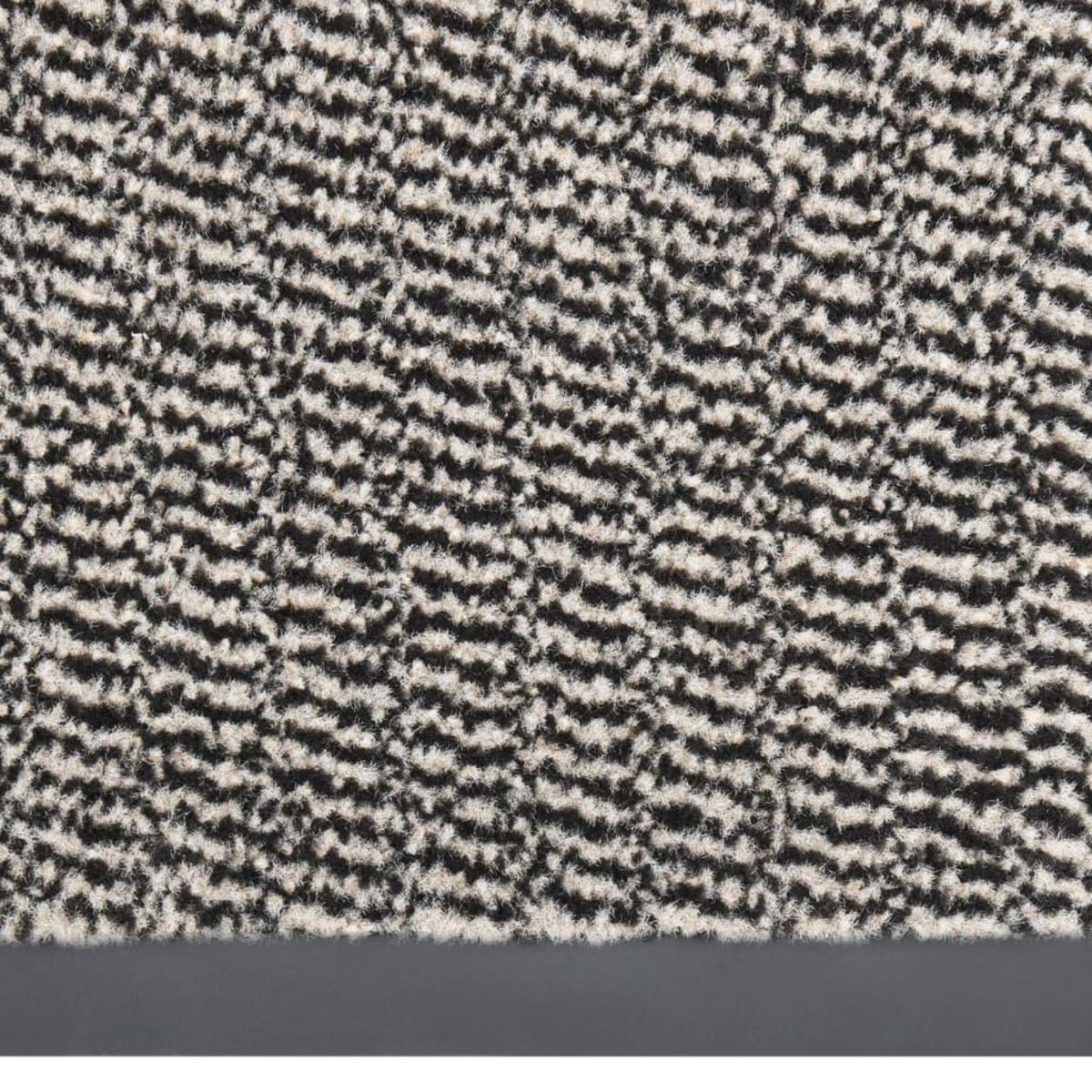 VIDAXL Paillasson touffete 90x150 cm Marron clair