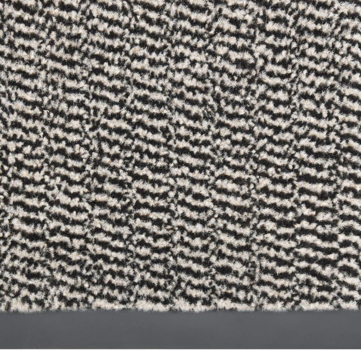 VIDAXL Paillasson touffete 90x150 cm Marron clair