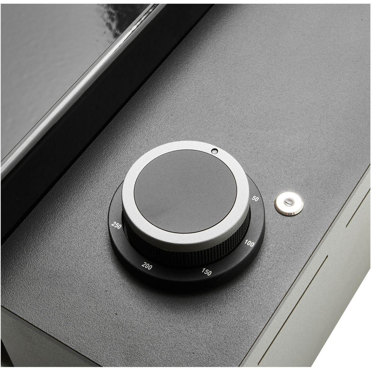 FORGE ADOUR Plancha électrique Premium E 45 A NG fonte émaillée à poser, 44x40 cm