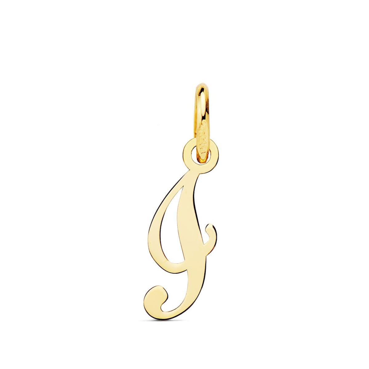L'ATELIER D'AZUR Pendentif Lettre  I  Or 750 Jaune - Chaine Offerte