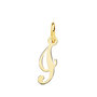 Voir la diapositive 1 : L'ATELIER D'AZUR Pendentif Lettre  I  Or 750 Jaune - Chaine Offerte