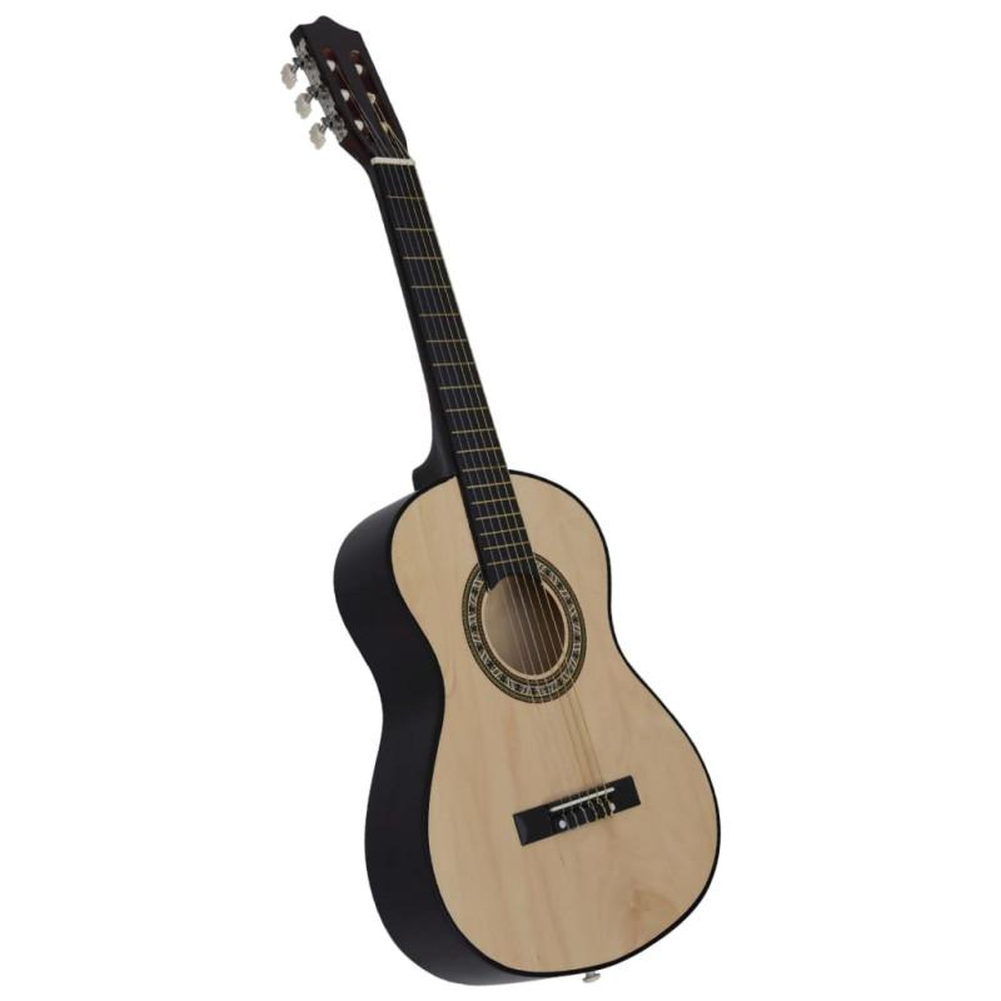 VIDAXL Guitare classique pour débutants et enfants 1 2 34 Tilleul